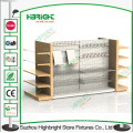 Peforated Super Market Metal Display Shelf Shop Shelving Racks